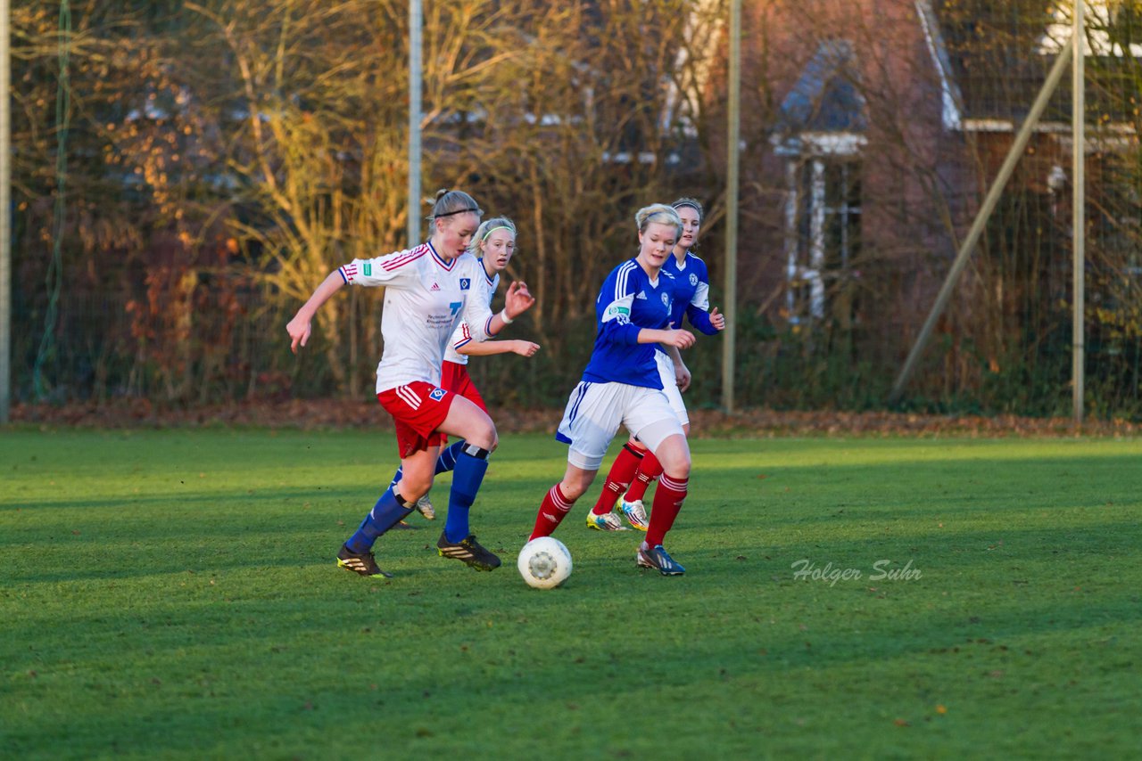 Bild 211 - B-Juniorinnen Hamburger SV - Holstein Kiel : Ergebnis: 0:1